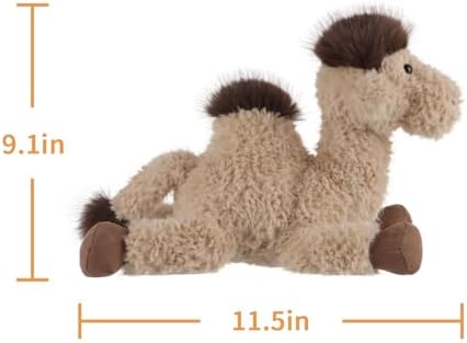 Apricot Lamb Lazy Camel Plush Stuffed Animal 115 Inches
