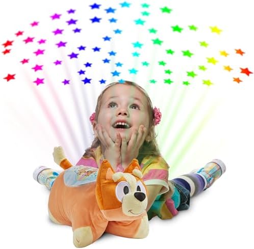 Pillow Pets 11 Bingo Sleeptime Light - Plush Pillow Toy with Night Light