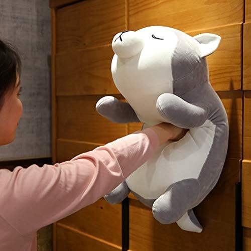 ERDAO Husky Plush Pillow for Kids and Adults 137 Inch