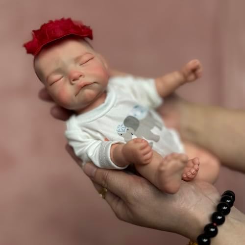 Realistic Full Body Silicone Baby Doll with Clothes Set
