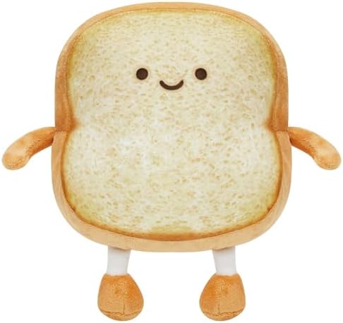 Pacreck Toast Bread Plush Pillow Toy 12in