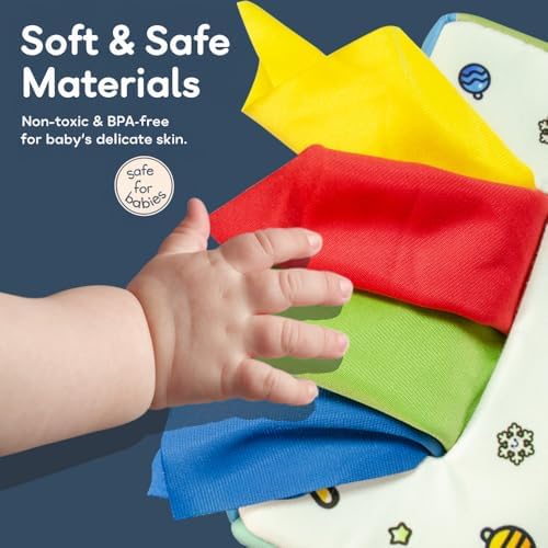 Waybla Christmas Baby Toy 6-12M Sensory Pull Toy