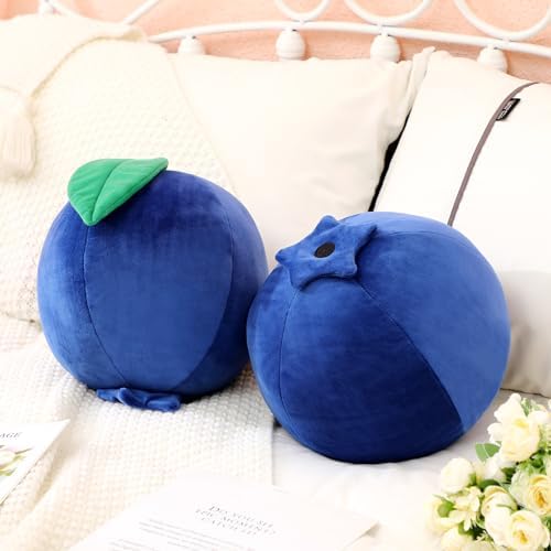 Beeveer Cute Blueberry Plush Pillow Kawaii Hugging Toy