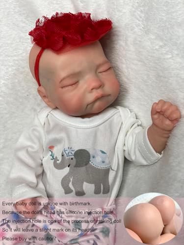 Realistic Full Body Silicone Baby Doll with Clothes Set