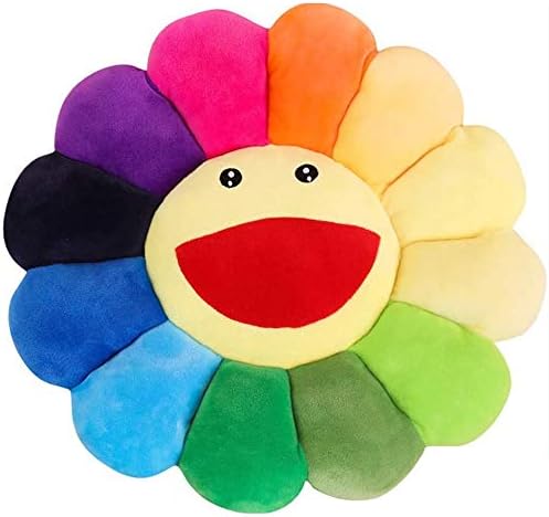 TEFU Flower Plush Pillow 165in 42cm Sunflower Decor Cushion
