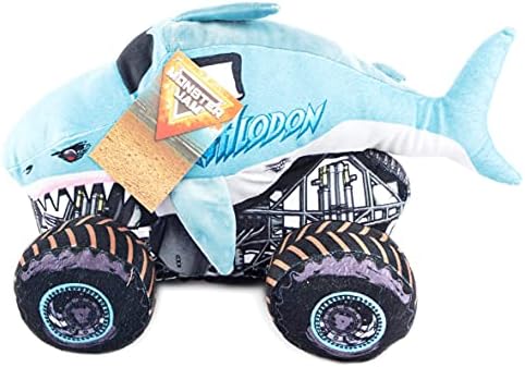 Jay Franco Monster Jam Plush Megalodon Pillow Buddy - 16 Inches