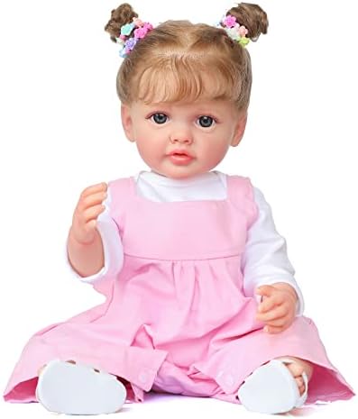 22 Inch Reborn Baby Doll for Kids Birthday Gift Set
