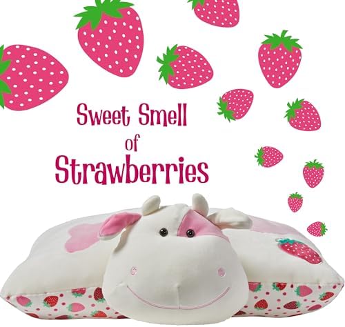 Pillow Pets - Sweet Strawberry Cow Plush Pillow