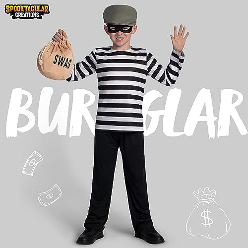 Spooktacular Creations Kids Robber Costume Set