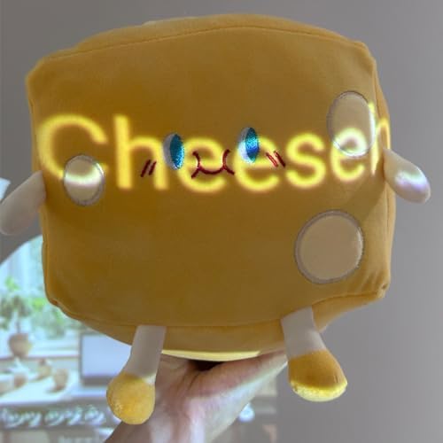 Cheese Stuffed Plush Pillow - Kids Toy for Home Decor