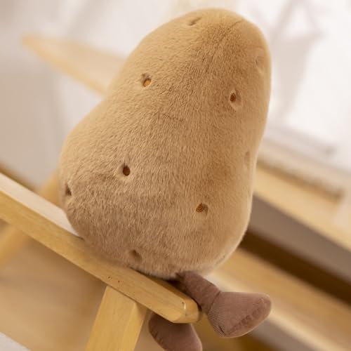 POPOTATO Large Kawaii Potato Plush Toy - 1023 Inch Huggable Stuffed Animal