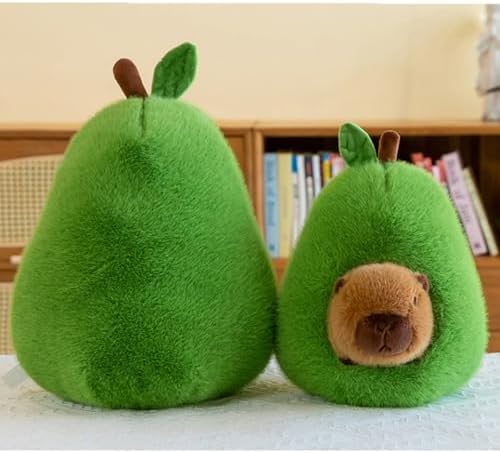 Nohito Avocado Capybara Plush Pillow 137 Inches