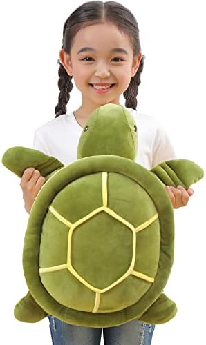 20 Inch Green Sea Turtle Plush Pillow Toy