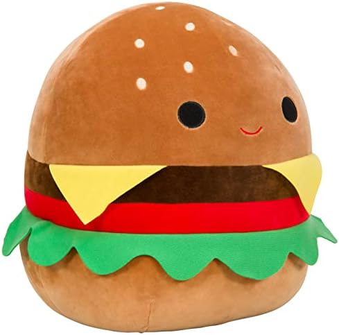 Squishmallows 16-Inch Carl The Cheeseburger Plush
