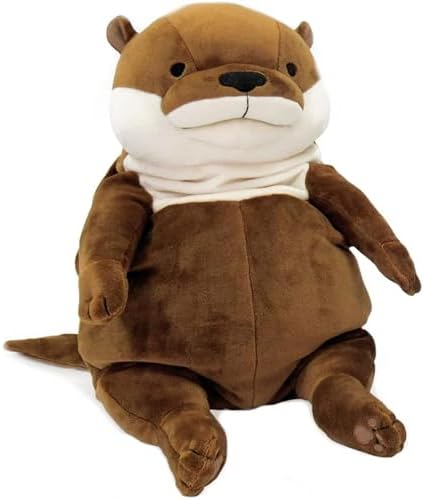 GWORLD Shinada Global Ultra Soft Otter Plush Pillow - 118in Cuddly Stuffed Animal