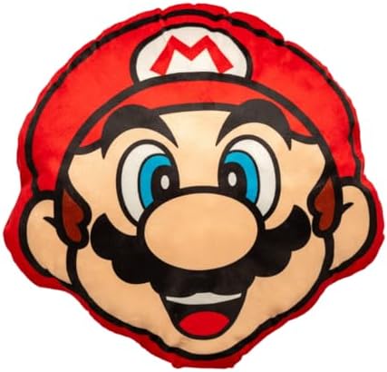 Franco Super Mario Plush Pillow 16 Inches Tall