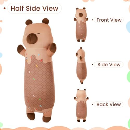 MINISO Capybara Plush Pillow Stuffed Animal 20 Inch