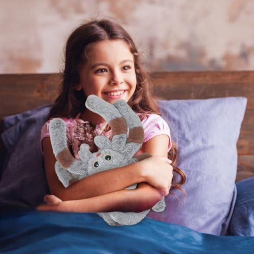 Cute Red Nose Spider Plush Throw Pillow
