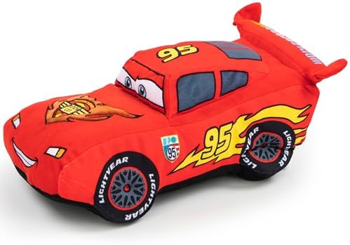 Cars Plush Lightning McQueen Pillow Buddy - 19 Inch Red