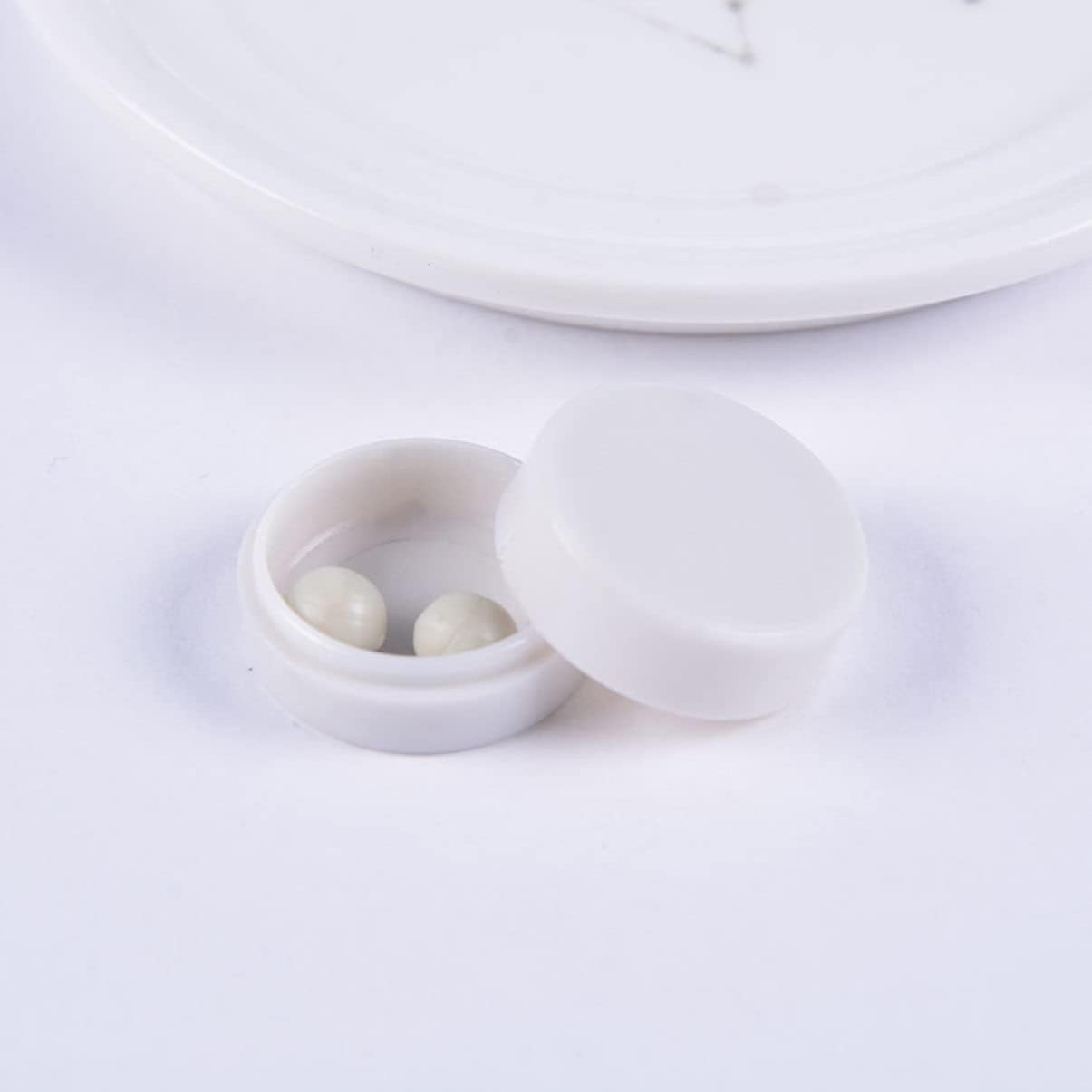 Homoyoyo 100Pcs Rattle Ring Boxes for Baby and Pet