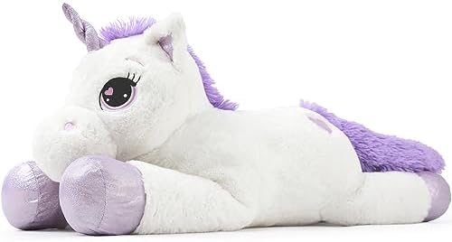 Big Unicorn Plush Pillow for Girls - 31
