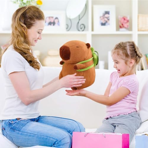 Capybara Plush Toy 12-Inch Ultra-Soft Stuffed Animal