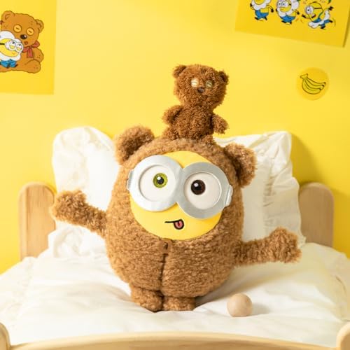 MINISO 11 Inch Bob Tim Costume Minion Plush Pillow