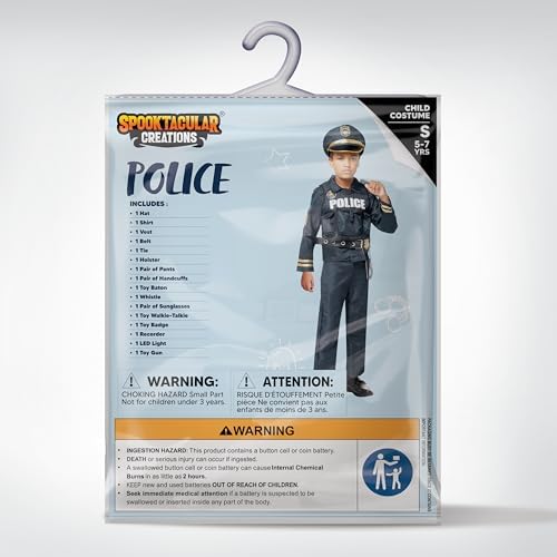 Spooktacular Creations Police Costume for Boys