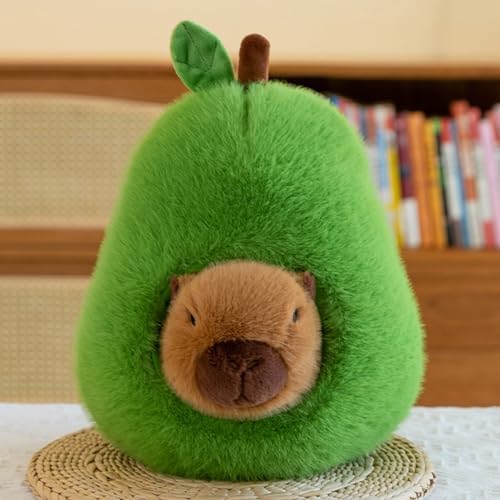 Nohito Avocado Capybara Plush Pillow 137 Inches