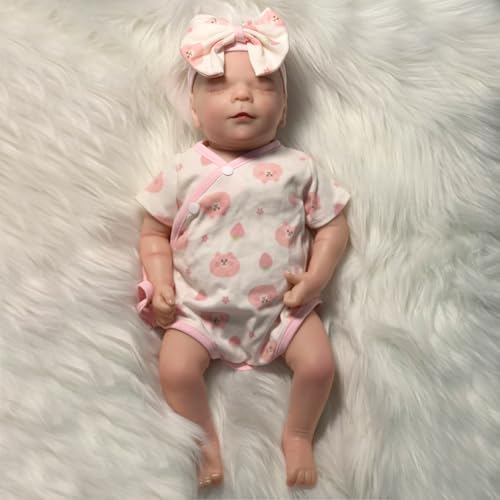 Lifelike Reborn Baby Doll with Soft Body and Accessories