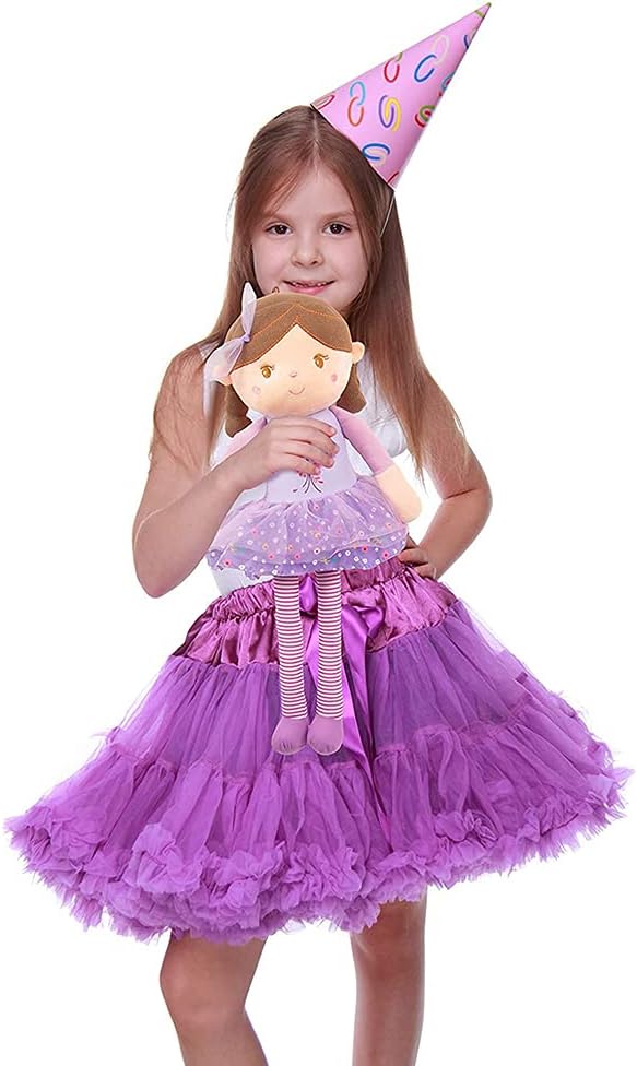 Linzy Olivia Rag Doll 20 Inch Soft Plush Purple