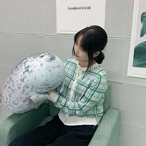 YESGIRL 237 Inch Seal Plush Pillow - Soft Stuffed Animal Toy