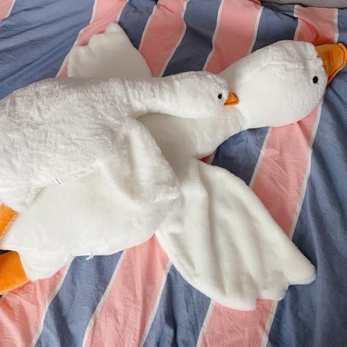 Haengbuk Giant Goose Stuffed Animal 748in White Swan Plush Pillow