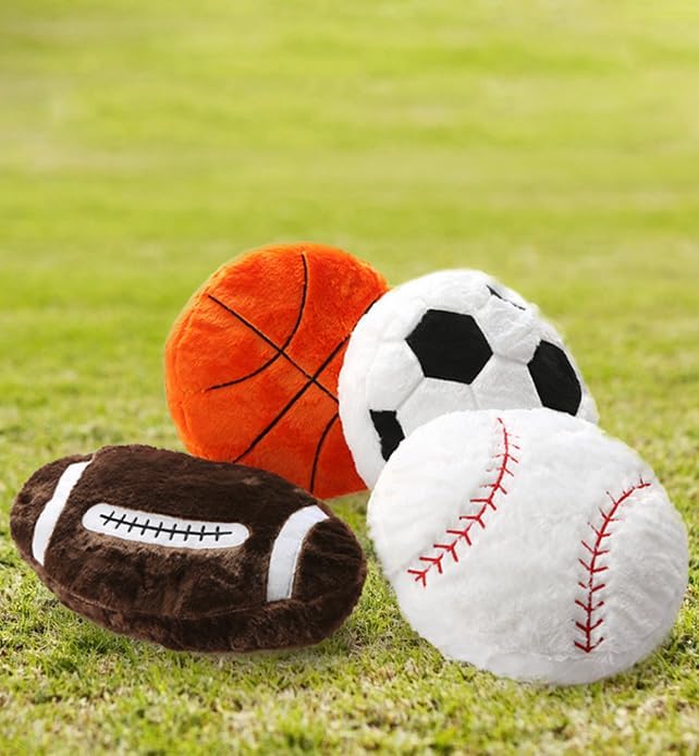 14inch Fluffy Soccer Ball Plush Pillow Soft Durable