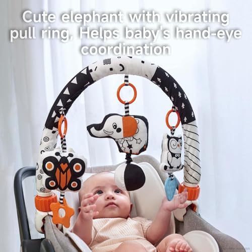 TUMAMA Car Seat Toys for Babies 0-6 Months 1