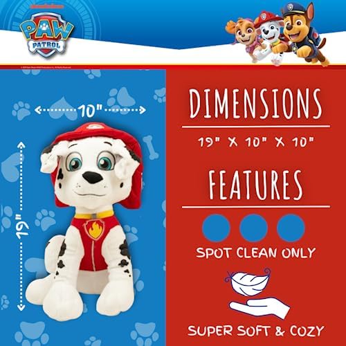 Paw Patrol Marshall Plush Cuddle Pillow Buddy One Size