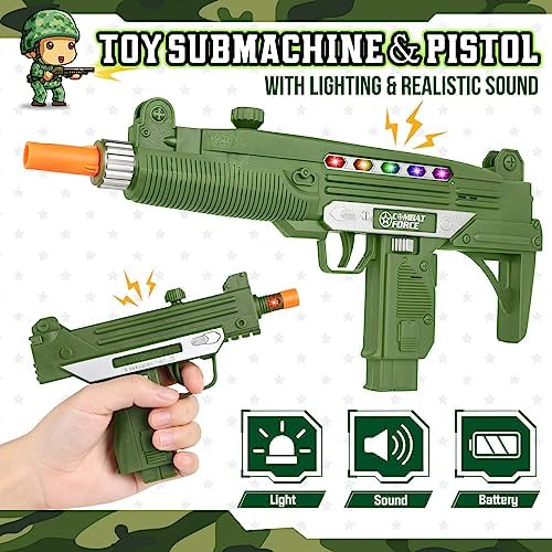 GIFTINBOX Kids Army Costume Set Halloween 3-12