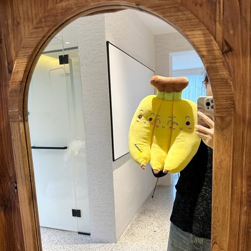 Hofun4U Banana Plush Pillow - 13 Inch Cute Stuffed Animal