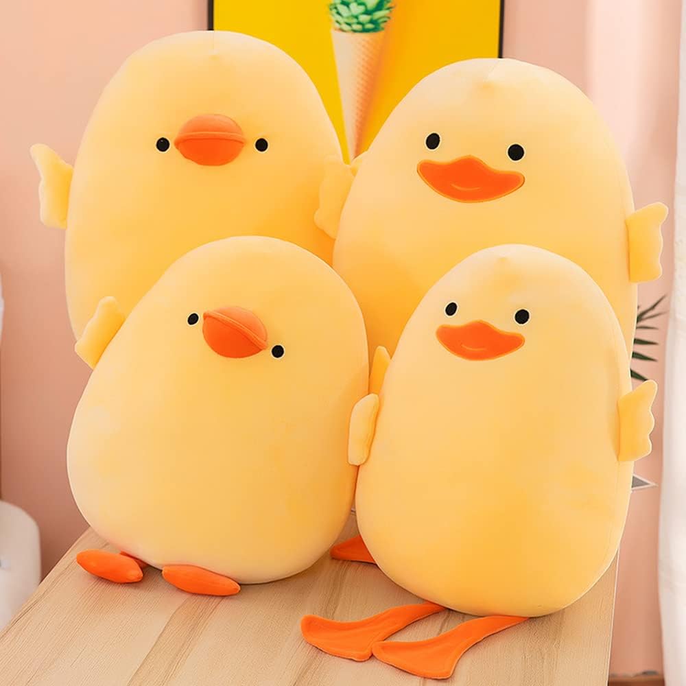 Plush Duck Stuffed Animal Soft Toy Yellow Duckling Gift