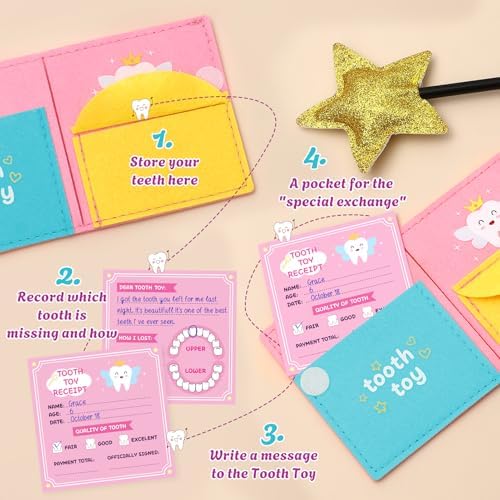 GC Kids Tooth Pillow Toy Set 5 Pieces