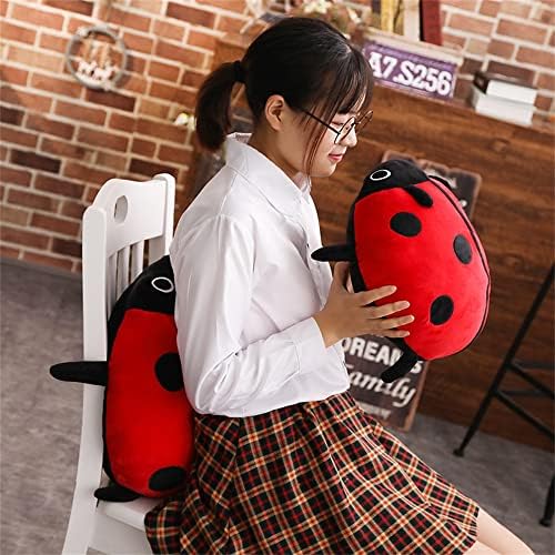 Soft Plush Ladybug Pillow Toy for Kids and Adults Red 30cm11inch