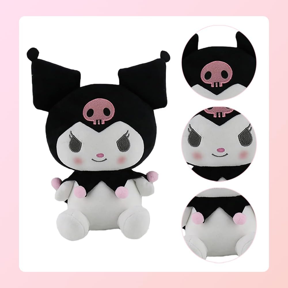 Cute Kitty Plush Toy for Kids Soft Stuffed Animal Pillow