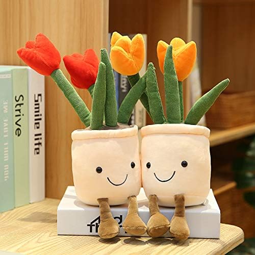 AULUDA Tulip Plush Toy 13 Huggable Plant Friend Pillow