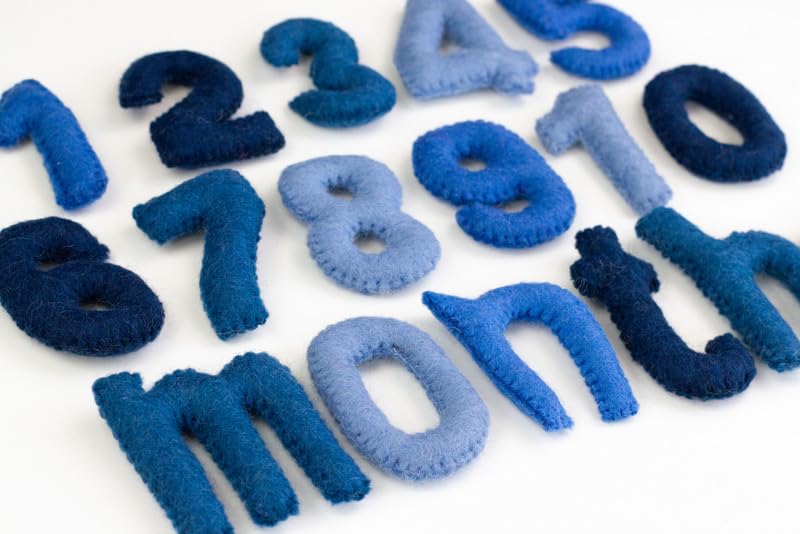 Matthew Mae Monthly Milestone Felt Number Set 0-9