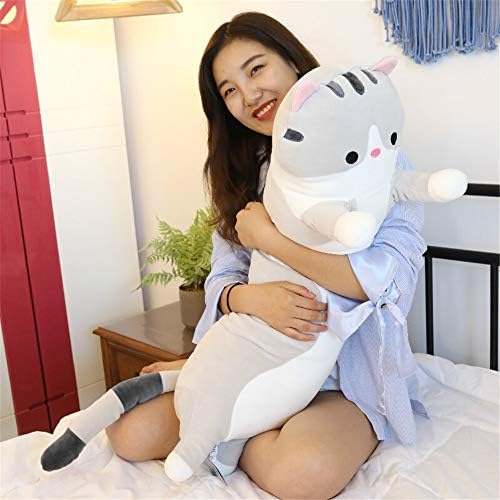 Shangman Plush Cat Pillow Cute Sleeping Toy for Kids and Friends