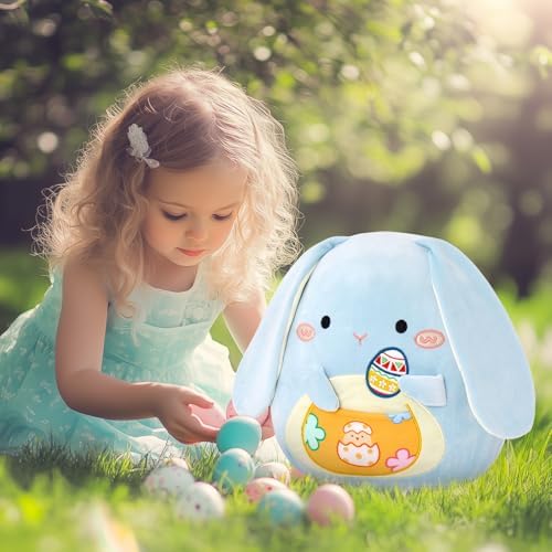 HappySpot Easter Bunny Plush Pillow 12 Inch 1