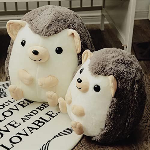 Cute Hedgehog Plush Pillow - Gray 137 Inch Cuddly Toy