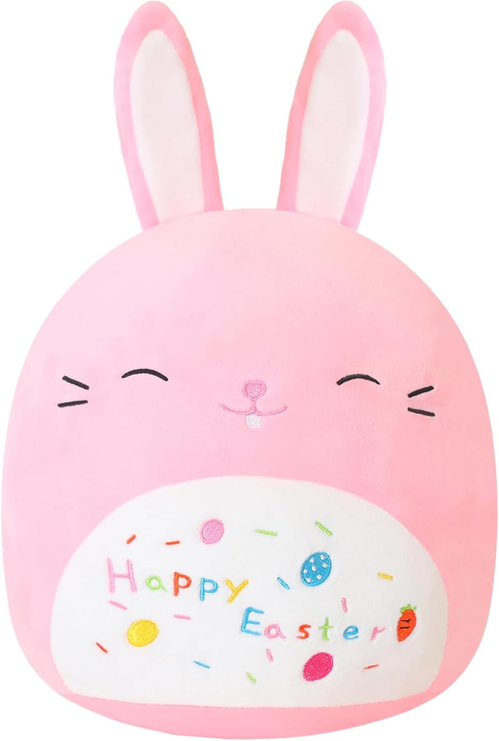 Pink Bunny Plush Stuffed Animal Toy Soft Rabbit Plushie