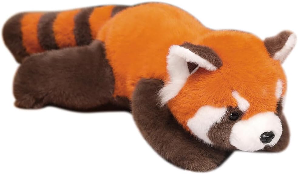 INSTITIZER Red Panda Plush Pillow 118 Inch Weighted Stuffed Animal