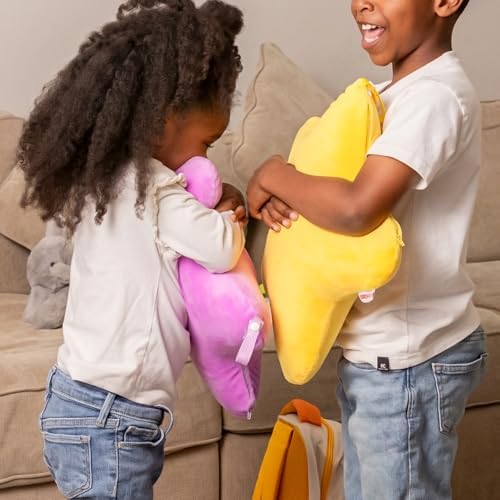 Kiddzentials Star Pillow 15in Yellow